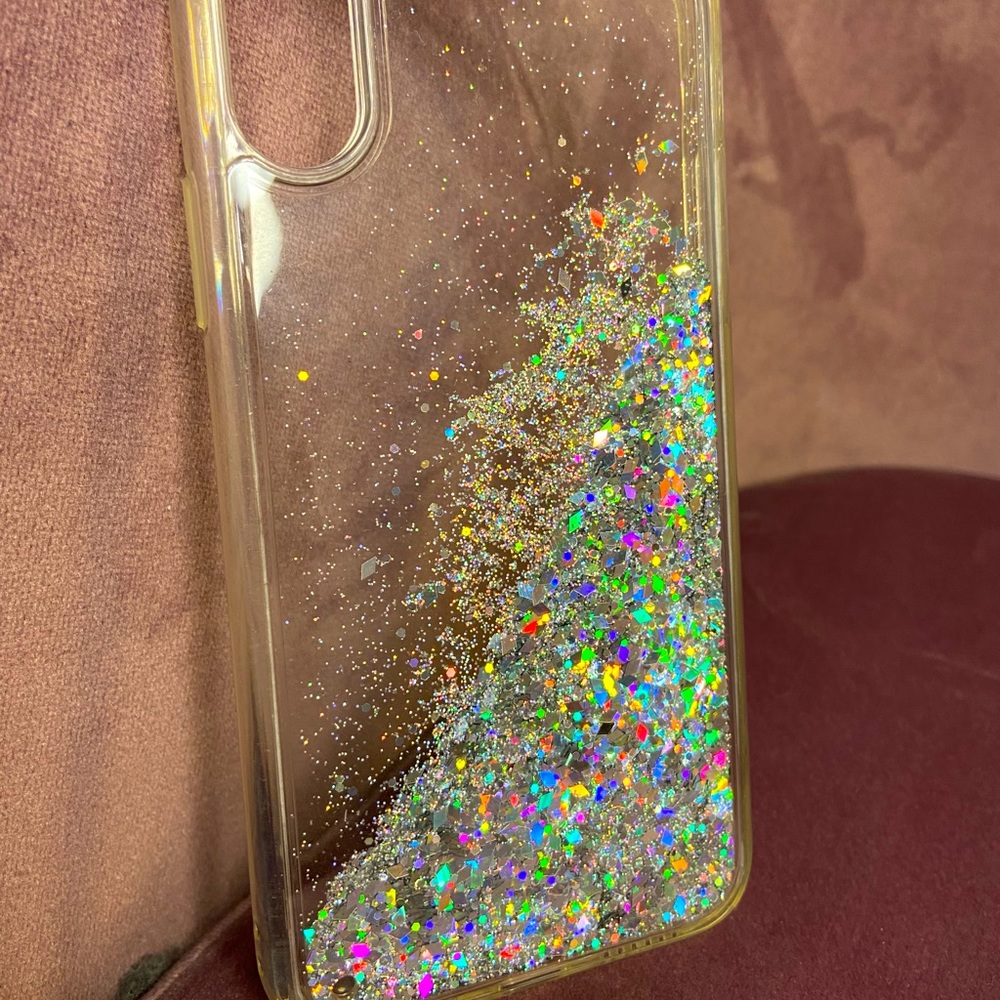 iPhone X/XS Moving Glitter Case